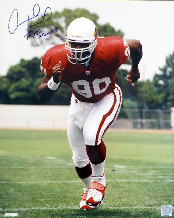 Andre Wadsworth Autographed 16x20 Photo Arizona Cardinals SKU #214159