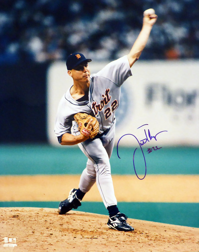 Justin Thompson Autographed 16x20 Photo Detroit Tigers SKU #214200