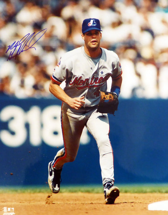 Mark Grudzielanek Autographed 16x20 Photo Montreal Expos SKU #214203