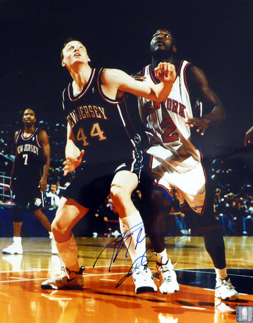 Keith Van Horn Autographed 16x20 Photo New Jersey Nets SKU #214775
