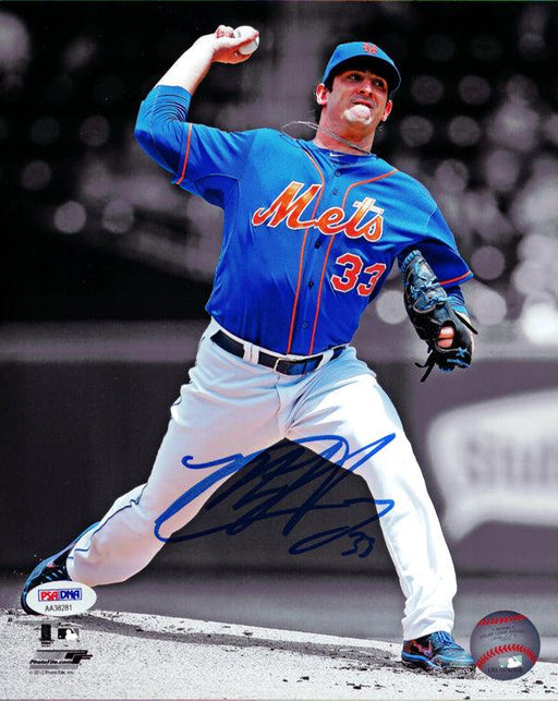 Matt Harvey Autographed 8x10 Photo New York Mets PSA/DNA Stock #98181 - RSA