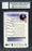 Ichiro Suzuki Autographed 2002 Upper Deck Collectors Club Card #MLB6 Seattle Mariners Auto Grade 10 Beckett BAS #12490997 - RSA
