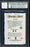 Ichiro Suzuki Autographed 2002 Donruss Diamond Kings Card #74 Seattle Mariners Auto Grade 10 Beckett BAS Stock #182505 - RSA