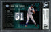 Ichiro Suzuki Autographed 2002 Upper Deck Lineup Time Jerseys Card #LT-IS Seattle Mariners Beckett BAS #12491706 - RSA