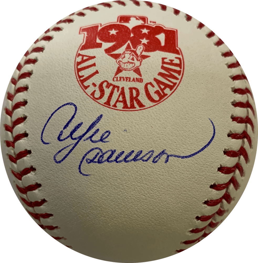 Andre Dawson Autographed Rawlings 1981 All Star Game Official Baseball (JSA) - RSA