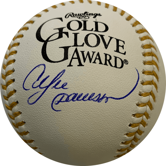 Andre Dawson Autographed Rawlings Gold Glove Official Baseball (Beckett) - RSA