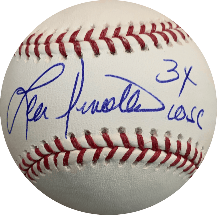 Lou Piniella Autographed Rawlings Official Major League Baseball (PSA) w/ W.S. Champs Inscription - RSA