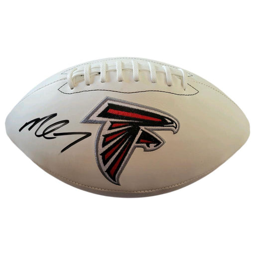 Michael Vick Signed Atlanta Falcons Official NFL Team Logo Football (JSA) - RSA