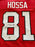 Marian Hossa Signed Chicago Red Hockey Jersey (Beckett) - RSA