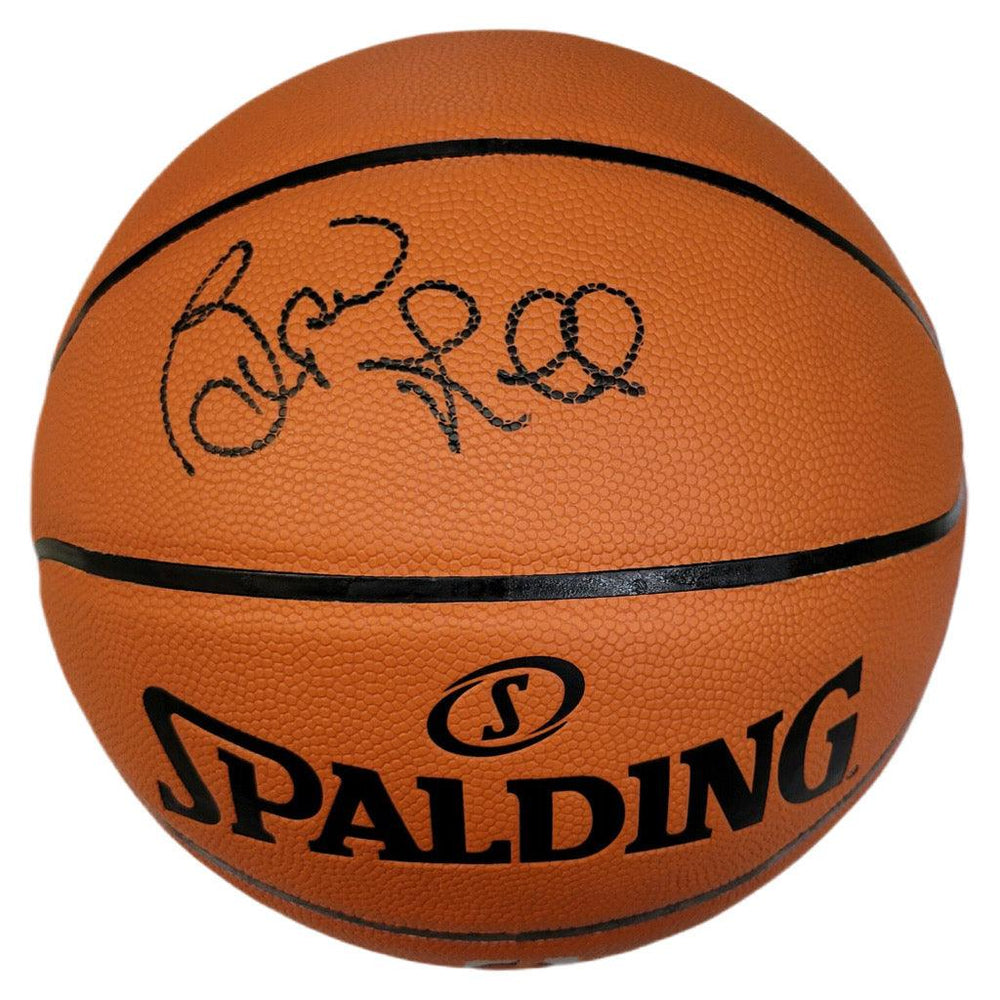 Spud Webb Signed Spalding NBA Silver Series Basketball (JSA) - RSA