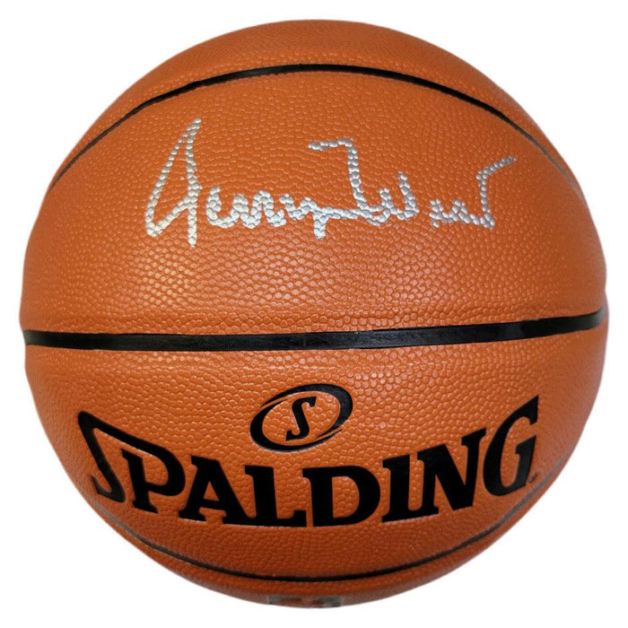 Jerry West Signed Spalding NBA Indoor/Outdoor Basketball (JSA) - RSA