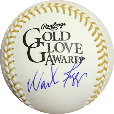Wade Boggs Autographed Rawlings Official Major League Gold Glove Edition Baseball JSA - RSA