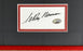 Leroy Neiman Signed Framed Autograph Display (PSA 88508) - RSA