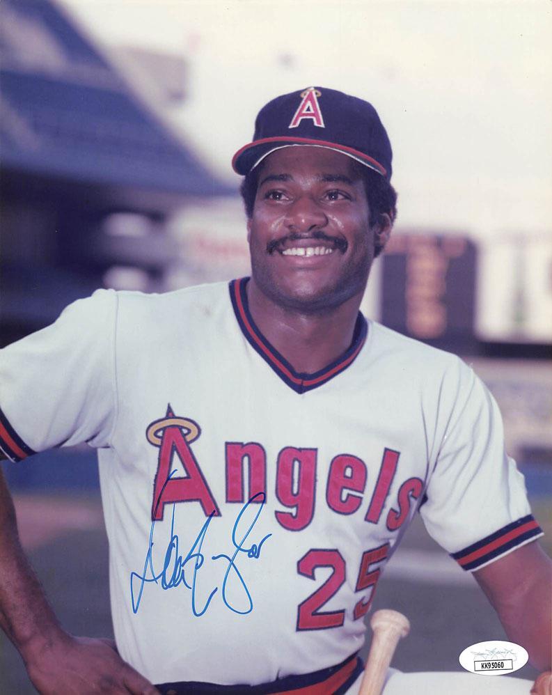 don baylor signed 8x10 california angels jsa kk95060 certificate of authenticity