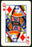 Bob Lemon Autographed Cooperstown HOF Playing Card Cleveland Indians SKU #149913 - RSA