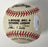 rollie fingers signed rawlings white nl baseball jsa ll92828 top view