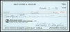 Sal Maglie Autographed 3x6 Check Brooklyn Dodgers, New York Yankees SKU #147865 - RSA
