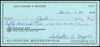 Sal Maglie Autographed 3x6 Check Brooklyn Dodgers, New York Yankees SKU #147871 - RSA