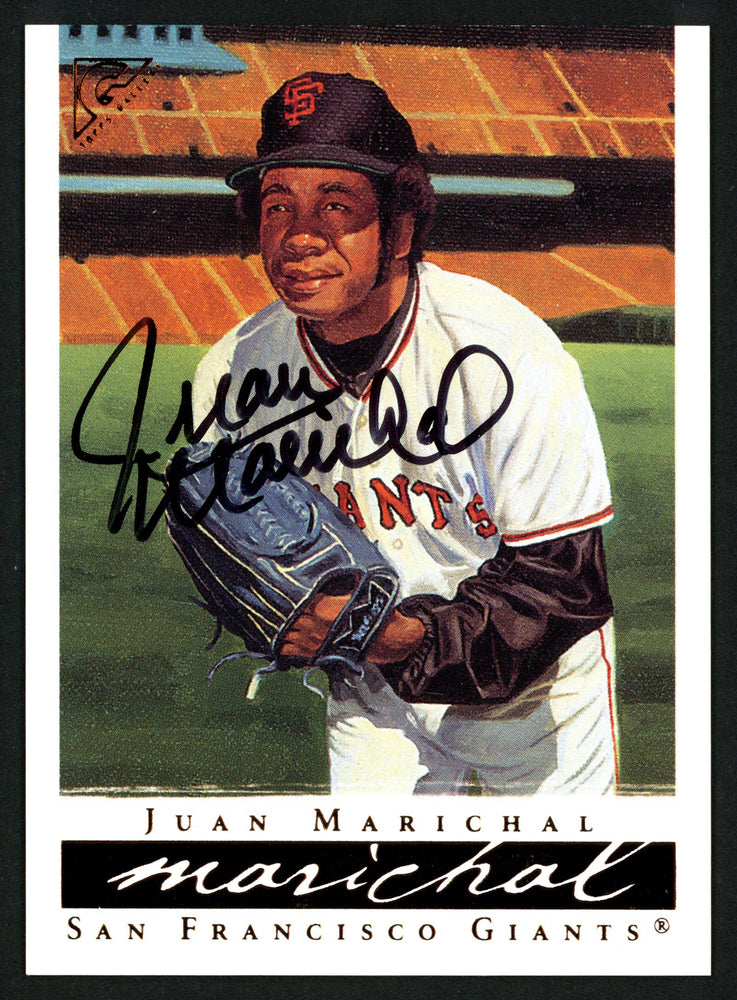 Juan Marichal Autographed 2003 Topps Gallery Card #36 San Francisco Giants Stock #152112 - RSA
