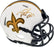 Drew Brees Signed New Orleans Saints Lunar Eclipse Speed Mini Replica Football Helmet (Beckett) - RSA