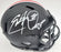 Eddie George Autographed Ohio State Buckeyes Eclipse Black Speed Mini Helmet "Heisman 95" Beckett BAS Stock #192190 - RSA
