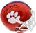 Hunter Renfrow Autographed Clemson Tigers Orange Schutt Mini Helmet Beckett BAS Stock #191545 - RSA