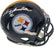 Terry Bradshaw Autographed Pittsburgh Steelers Black Speed Mini Helmet Beckett BAS Stock #185875 - RSA