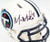 Marcus Mariota Autographed Tennessee Titans Speed Mini Helmet Beckett BAS Stock #132507 - RSA
