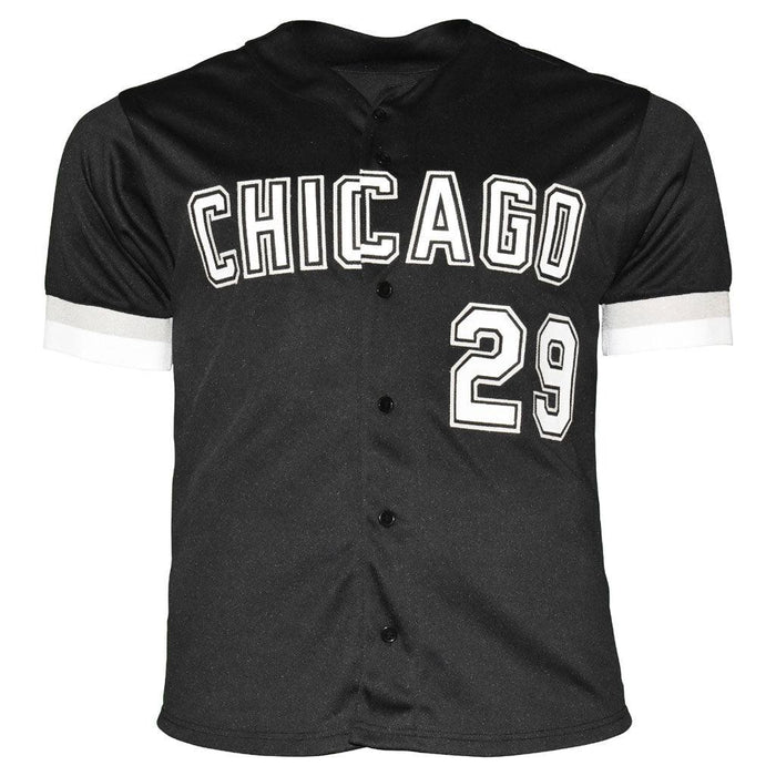 Jack McDowell Signed 93 AL CY Inscription Chicago Black Baseball Jersey (JSA) - RSA