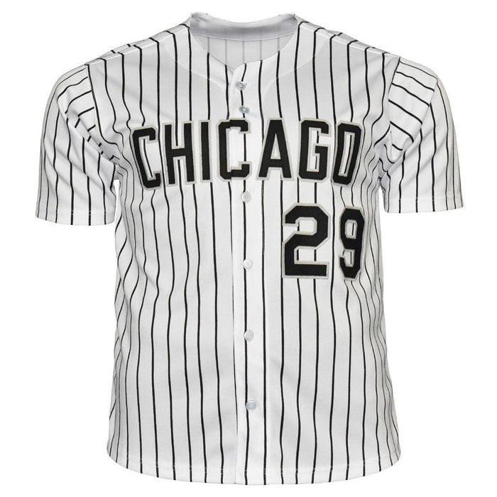 Jack McDowell Signed 93 AL CY Inscription Chicago Pinstripe Baseball Jersey (JSA) - RSA
