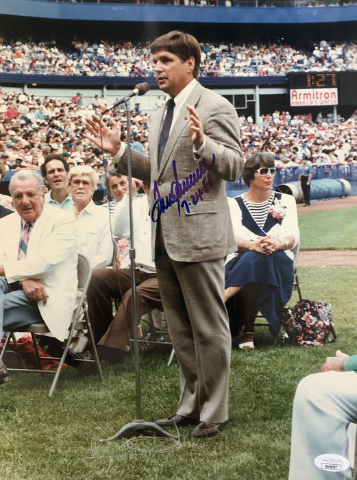 tom seaver signed and inscribed 32348 11x14 tom seaver day photo jsa nn58597 certificate of authenticity