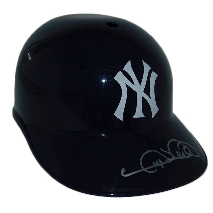 Gary Sheffield Autographed New York Yankees Souvenir Full Size Baseball Helmet (JSA) - RSA