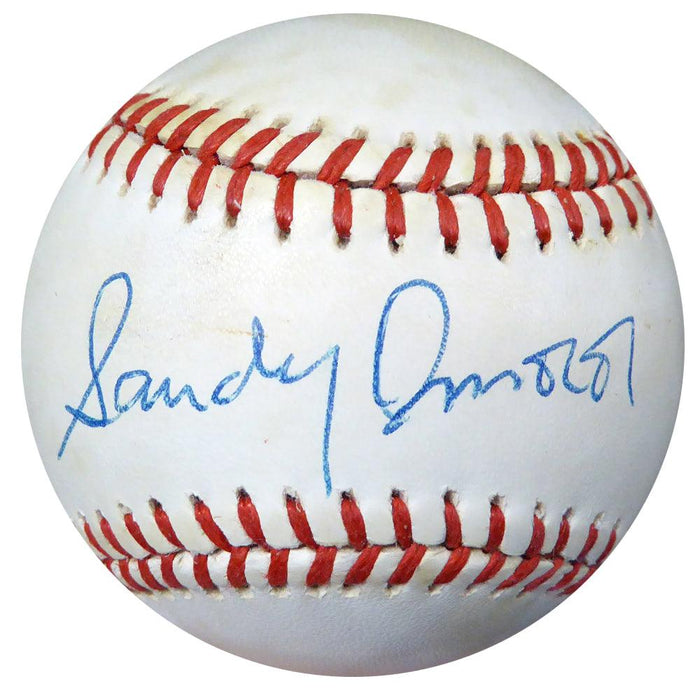 Sandy Amoros Autographed Official NL Baseball Dodgers PSA/DNA #AB51365 - RSA