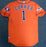 Houston Astros Carlos Correa Autographed Authentic Orange Majestic Jersey Size 48 2015 Postseason Patch "2015 AL ROY" MLB Holo #JB663602 - RSA