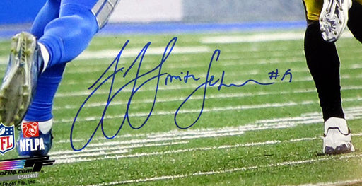 JuJu Smith-Schuster Autographed 16x20 Photo Pittsburgh Steelers Beckett BAS Stock #130747 - RSA