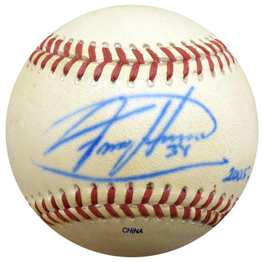 Felix Hernandez Autographed Official 2005 PCL Game Used Baseball Seattle Mariners PSA/DNA ITP #4A52821 - RSA