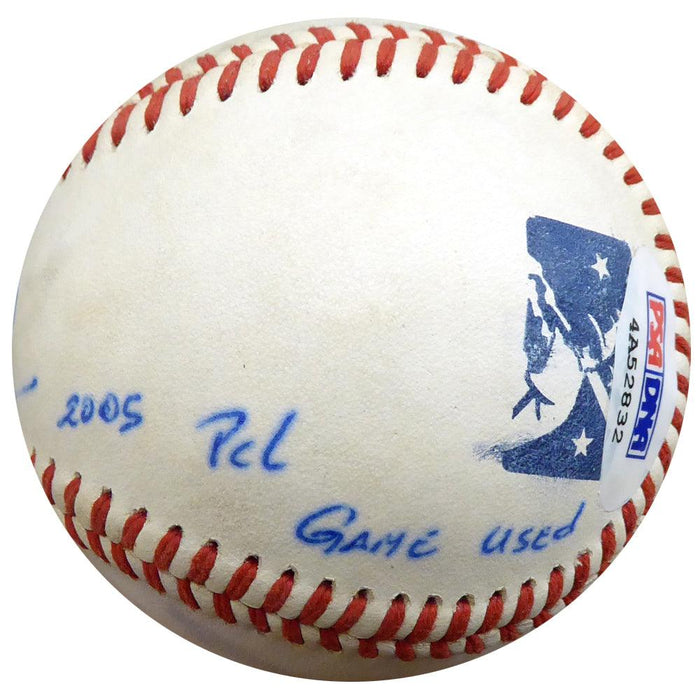 Felix Hernandez Autographed Official 2005 PCL Game Used Baseball Seattle Mariners PSA/DNA ITP #4A52832 - RSA
