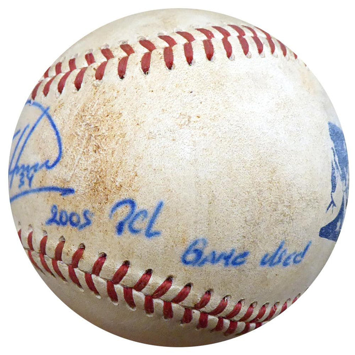 Felix Hernandez Autographed Official 2005 PCL Game Used Baseball Seattle Mariners PSA/DNA ITP #4A52824 - RSA