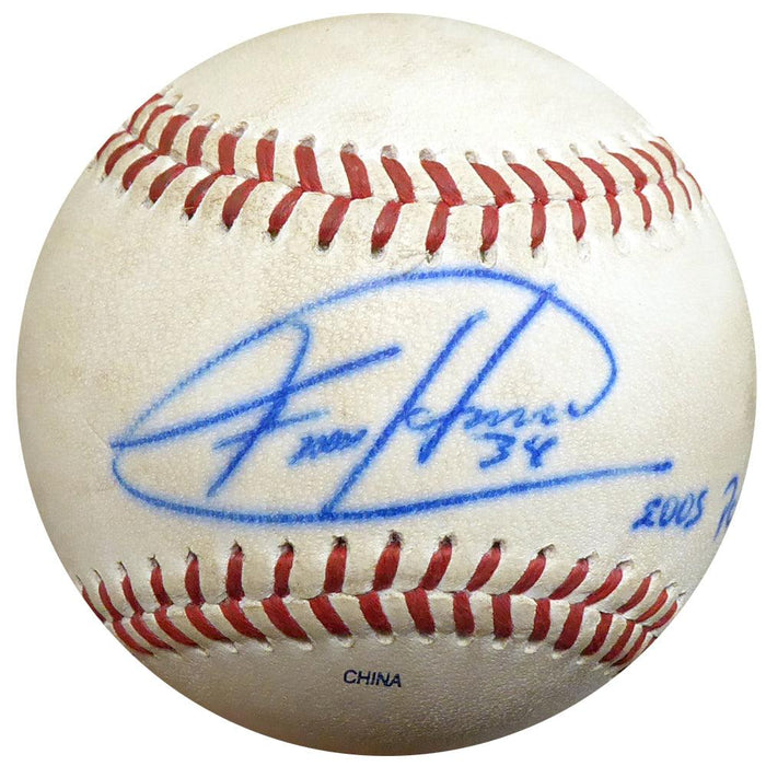 Felix Hernandez Autographed Official 2005 PCL Game Used Baseball Seattle Mariners PSA/DNA ITP #4A52826 - RSA