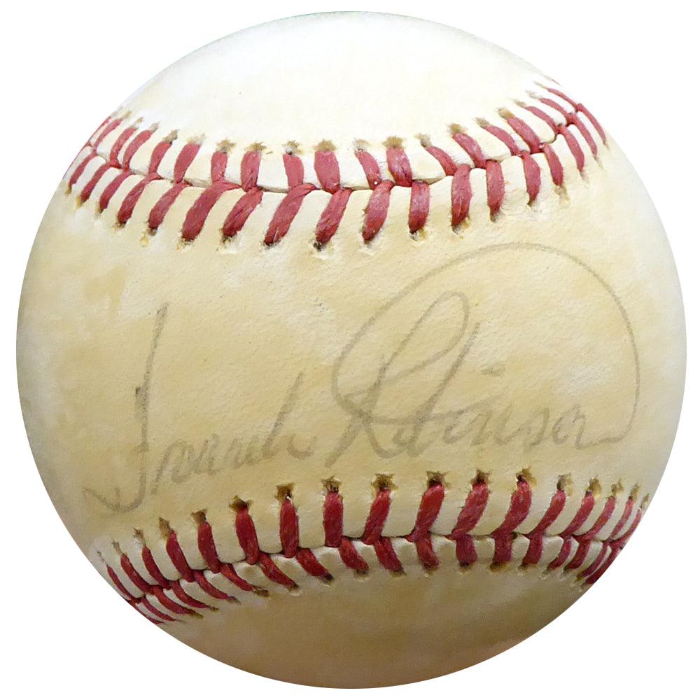 Frank Robinson Autographed Official AL Baseball Baltimore Orioles, Cincinnati Reds Vintage Beckett BAS #E95490 - RSA