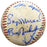 1950 St. Louis Cardinals & Philadelphia Phillies Autographed Official Baseball With 19 Total Signatures Including Stan Musial & Enos Slaughter Beckett BAS #A52636 - RSA