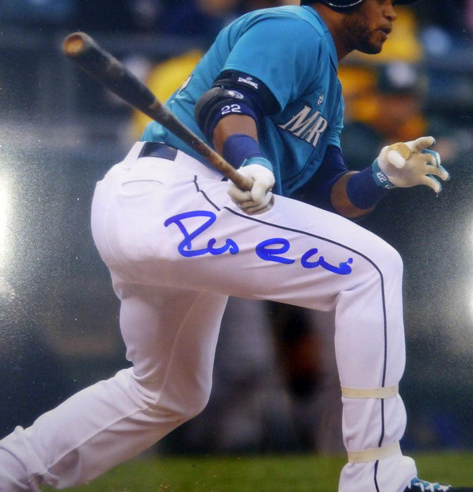 Robinson Cano Autographed Framed 8x10 Photo Seattle Mariners PSA/DNA Stock #107797 - RSA