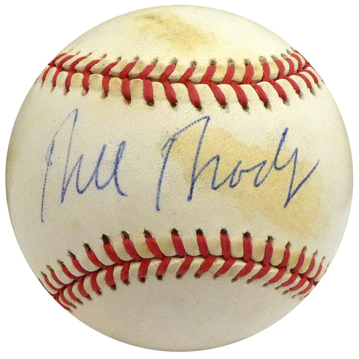 Bill Bradley Autographed Official AL Baseball US Senator, New York Knicks Beckett BAS #S75056 - RSA