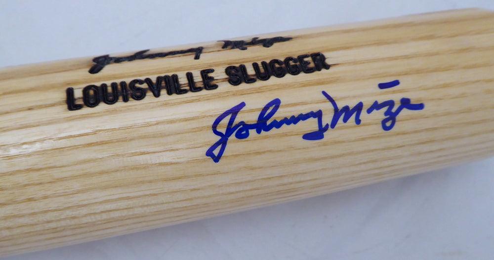 Johnny Mize Autographed Louisville Slugger Bat New York Yankees, St. Louis Cardinals Beckett BAS #F22192 - RSA