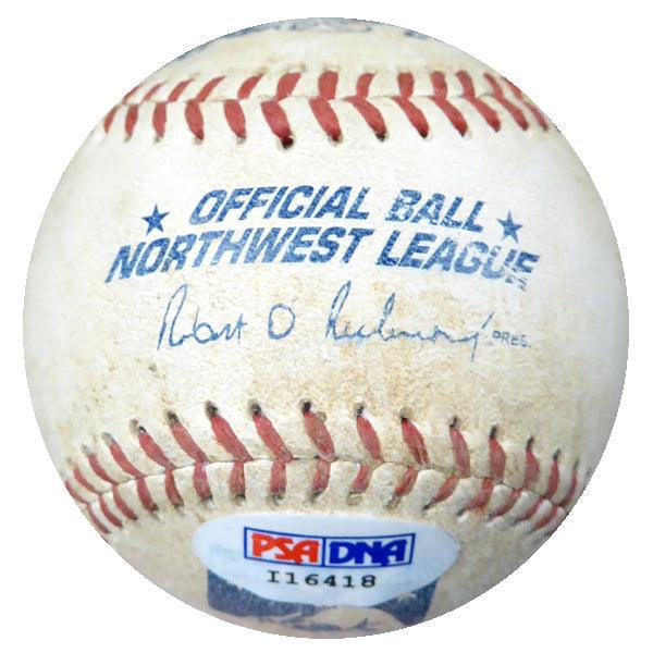 Felix Hernandez Autographed Official Northwest League Game Used Baseball Seattle Mariners PSA/DNA #I16418 - RSA