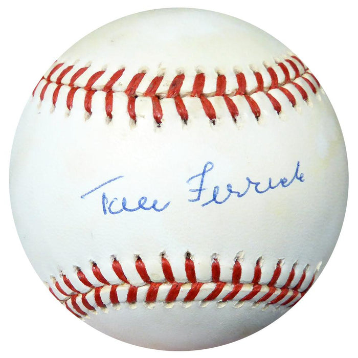 Tom Ferrick Autographed Official AL Baseball New York Yankees PSA/DNA #AC23152 - RSA