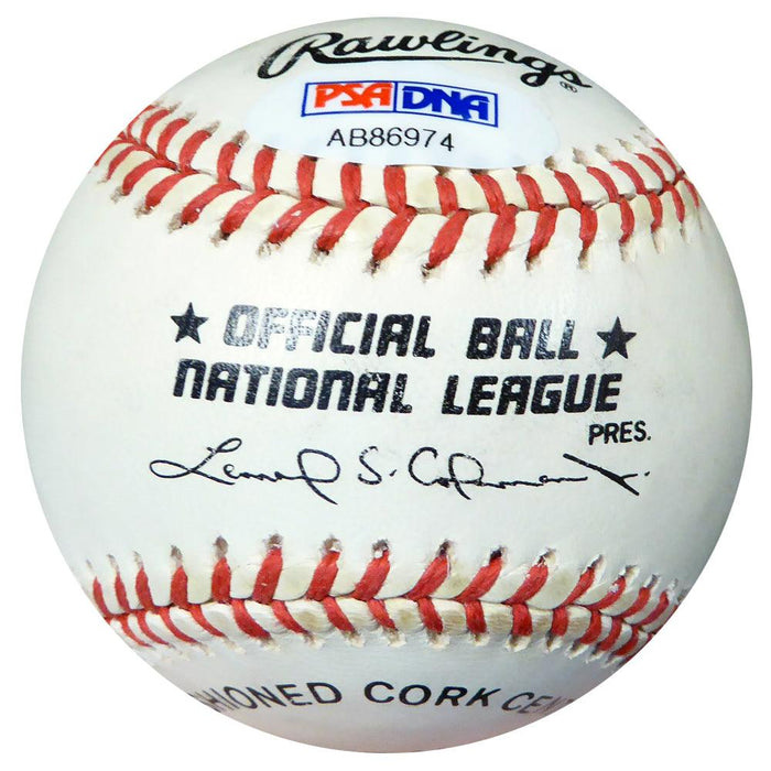 Bob Buhl Autographed Official NL Baseball Milwaukee Braves PSA/DNA #AB86974 - RSA