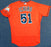 Miami Marlins Ichiro Suzuki Autographed Orange Majestic Authentic Flex Base Jersey Size 48 IS Holo Stock #111455 - RSA