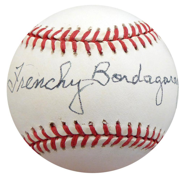 Frenchy Bordagary Autographed Official NL Baseball Brooklyn Dodgers Beckett BAS #F26228 - RSA