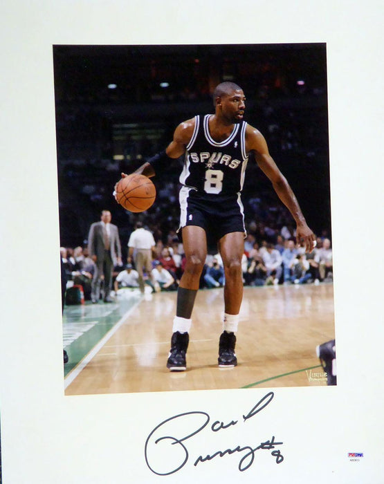 Paul Pressey Autographed 16x20 Matted Photo San Antonio Spurs PSA/DNA #AB53613 - RSA